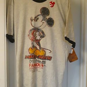 Vintage Mickey mouse tshirt  size lg